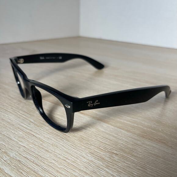 Ray-Ban RB2132 New Wayfarer 901 Sunglasses Black FRAME ONLY 52-18-145 Italy - Picture 3 of 10